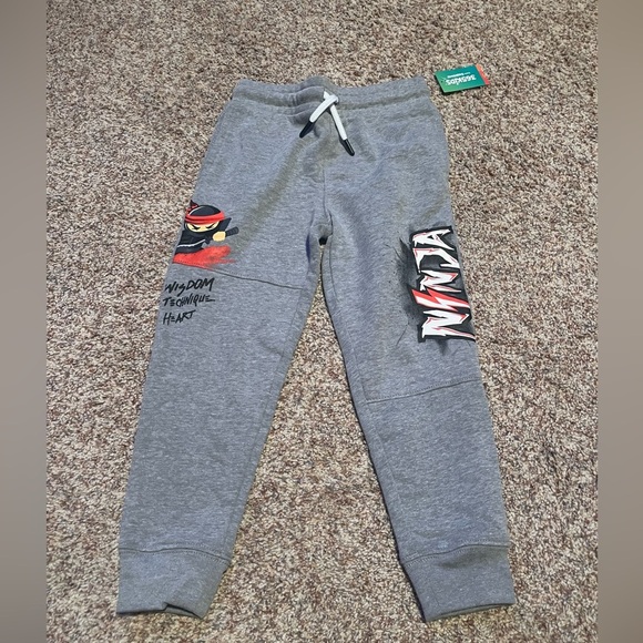 Other - Ninja Themed Kids Sweatpants size 5